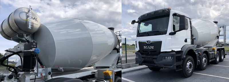 Vrachtwagen betonmixer kopen